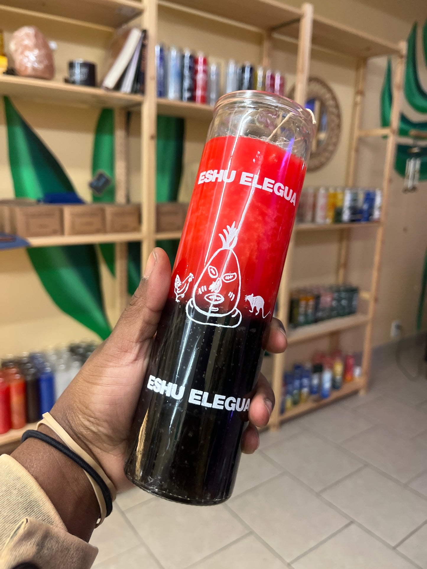 Elegua Candle 2 colors