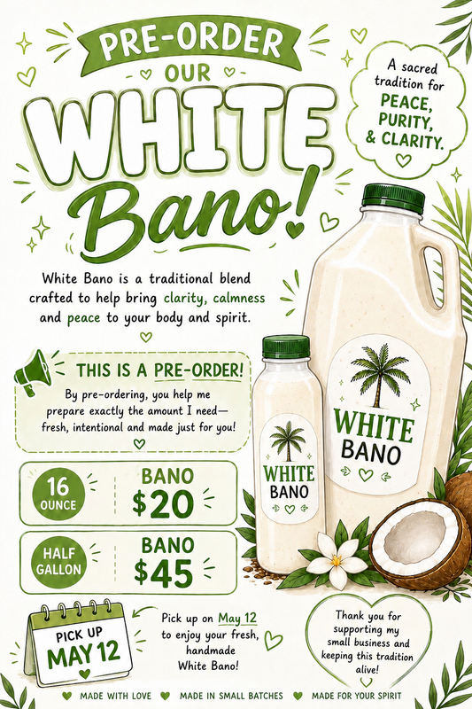 White Baño/Bath Pre Order
