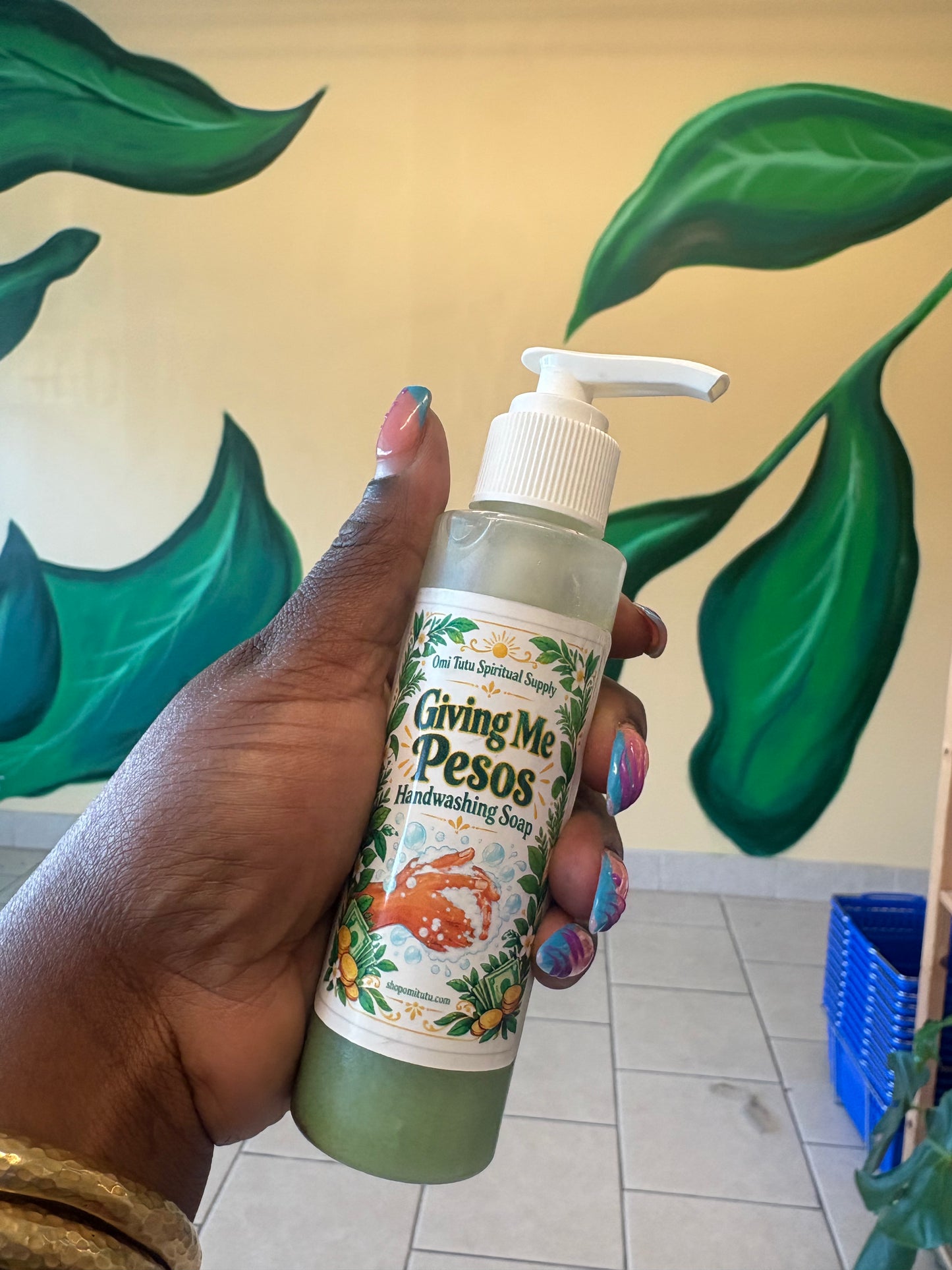 Giving Me Pesos – Money Drawing Handwashing Soap