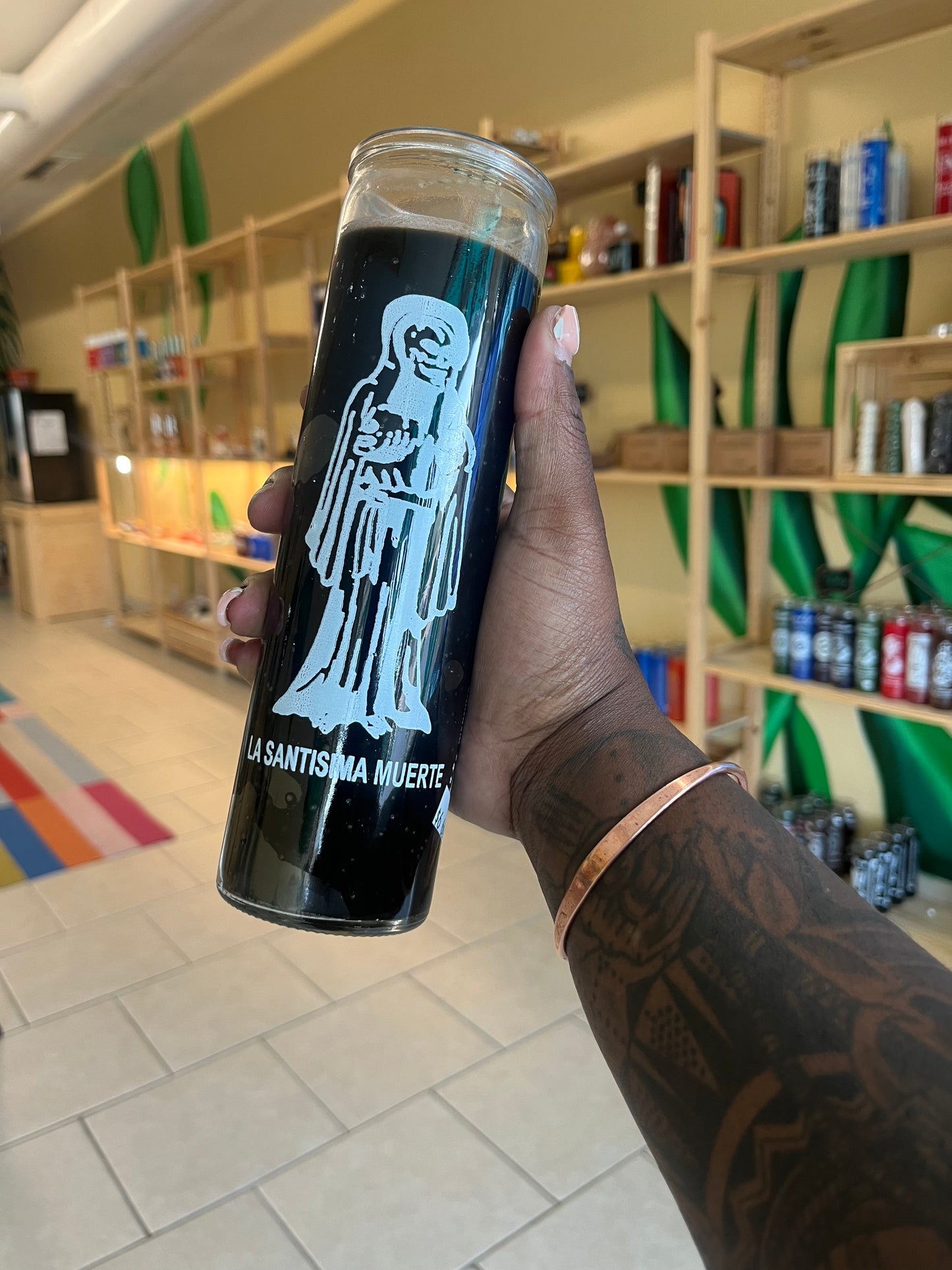 Santa Muerte 7 Day Black