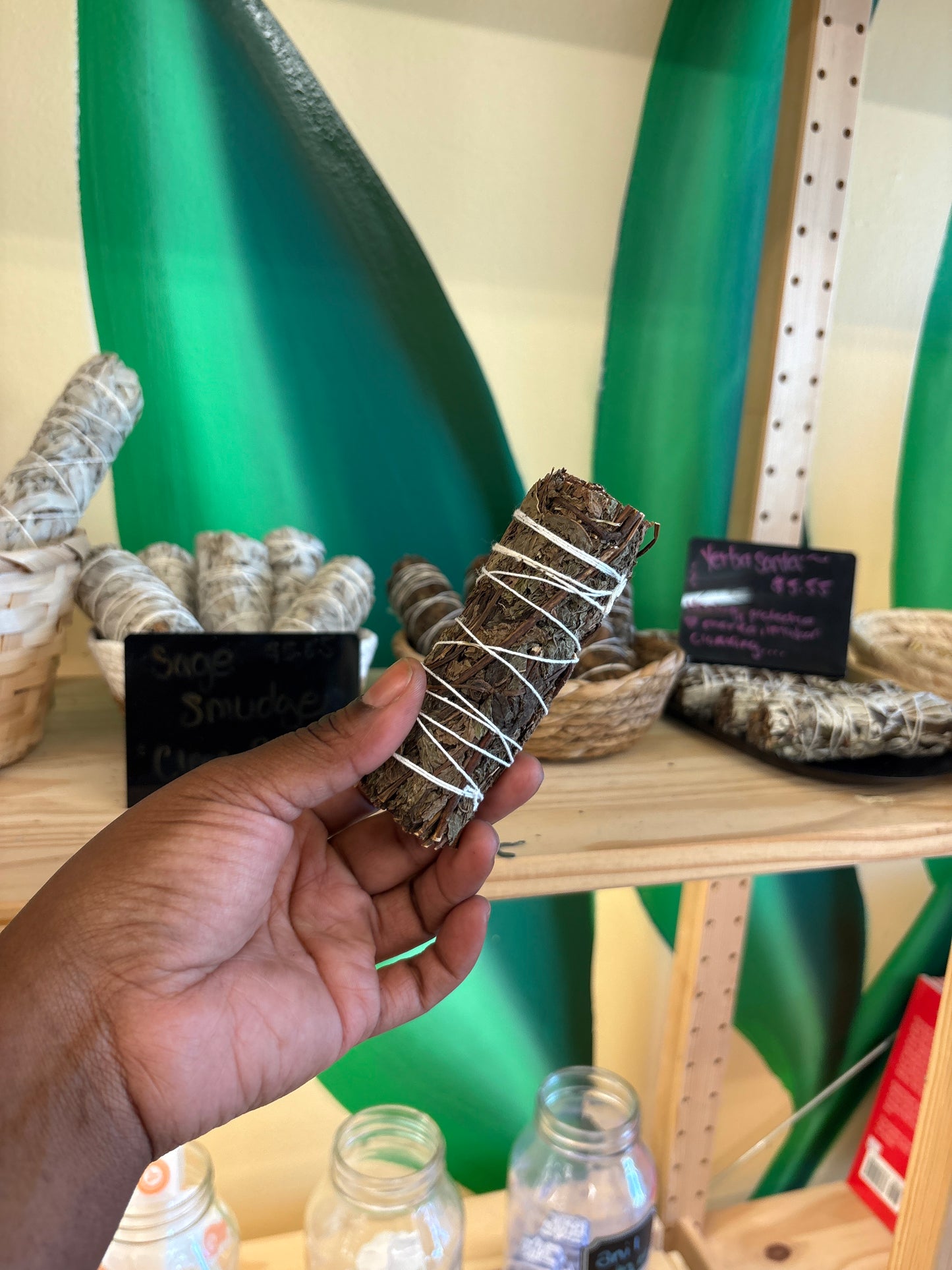 Peppermint Smudge Stick (4 inch)