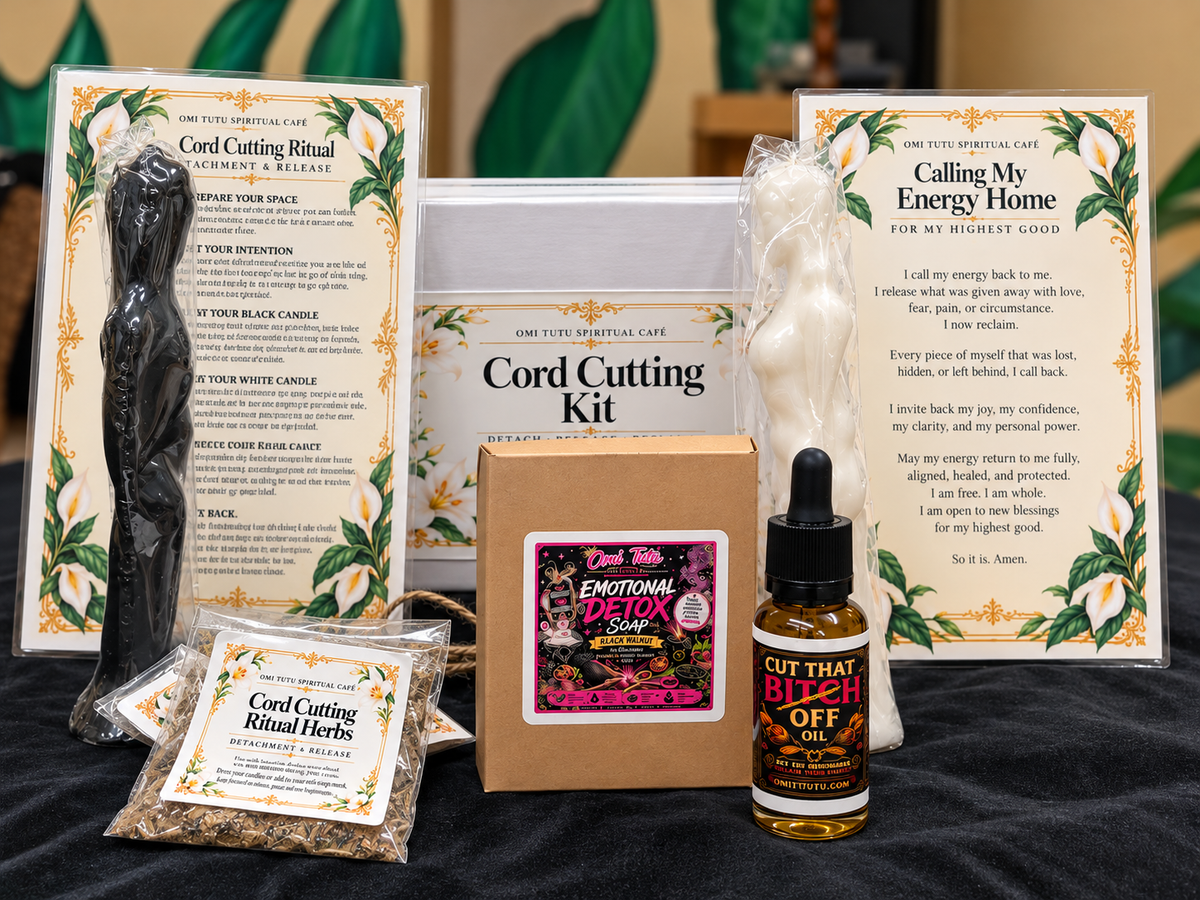 ✂️ Cut the Cord Kit | Release, Reclaim & Restore Your Energy 🖤✨