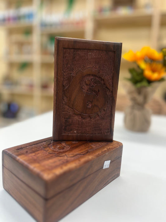 Ying Yang Wooden Box