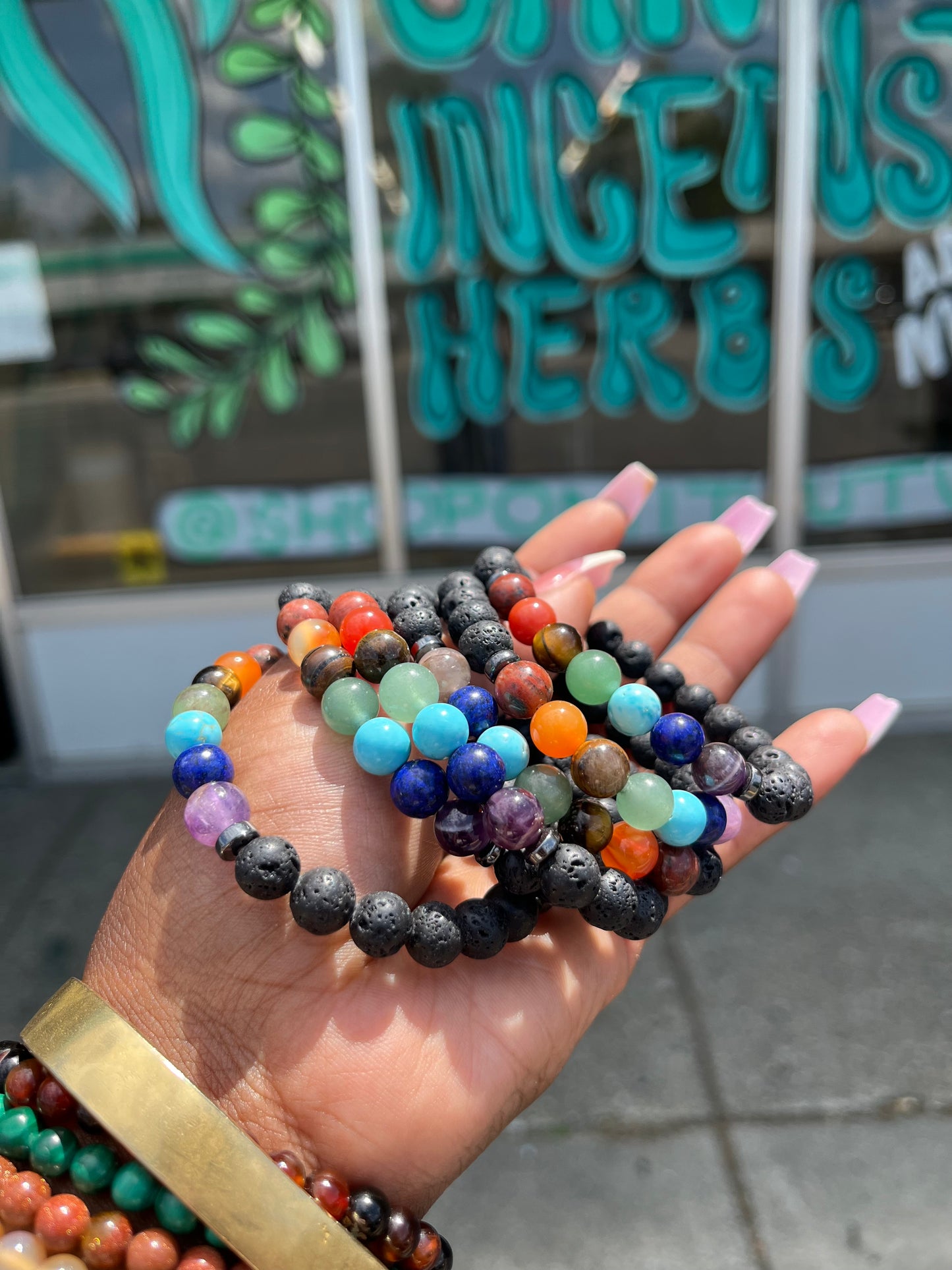 Chakra & Lava Beads