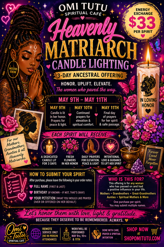 Heavenly Matriarch Candle Lighting (3-Day Ancestral Offering) 🕯️