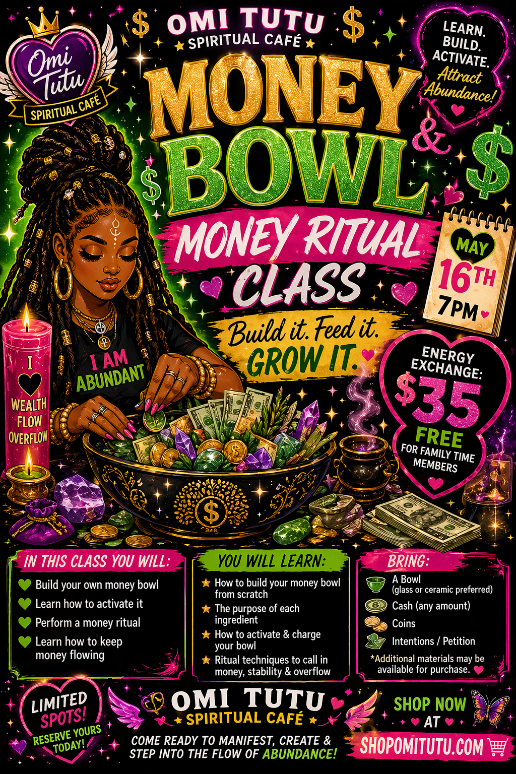 💰 Money Bowl & Money Ritual Class