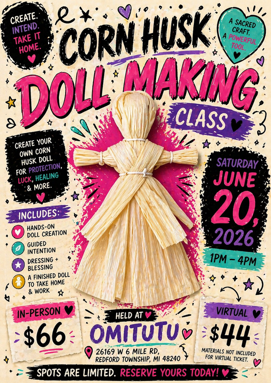 Corn Husk Doll Making Class