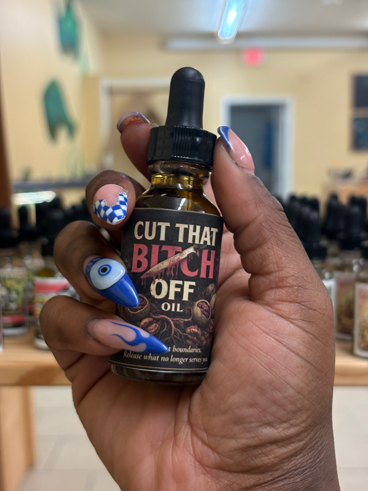 Cut that B*tch Off Oil