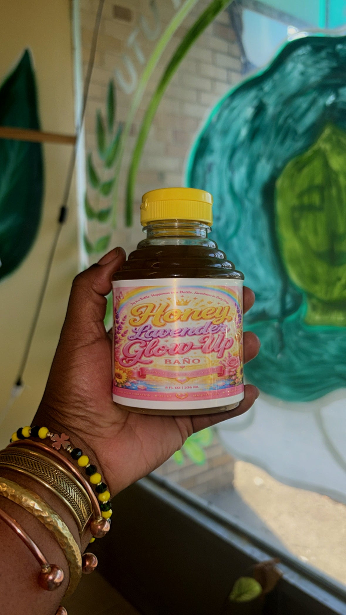 Honey Lavender Glow-Up Baño