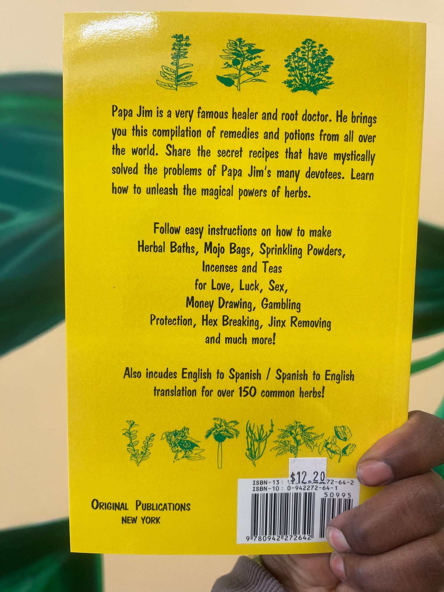 Papa Jim’s Herbal Magic Workbook