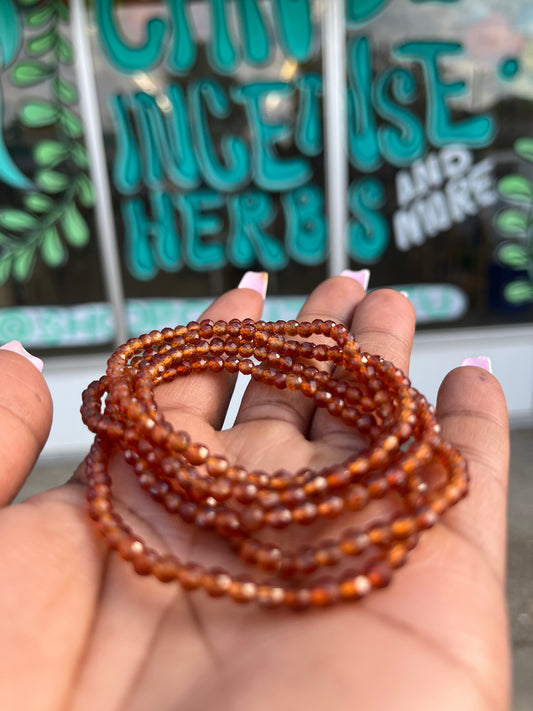 Hessonite Garnet Bracelet