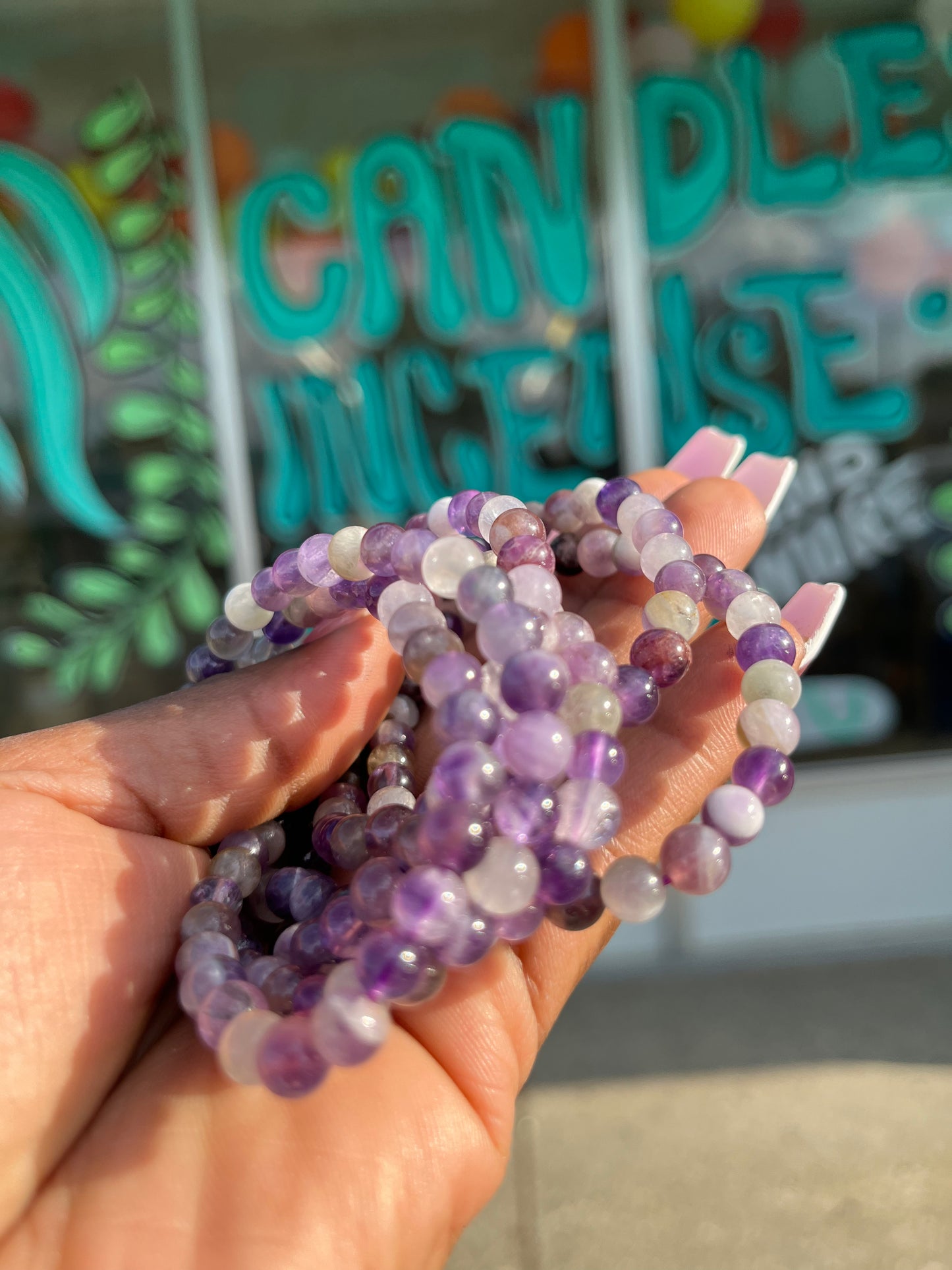 Amethyst bracelet