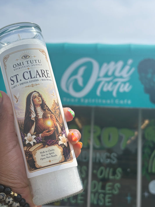 St. Clare Candle