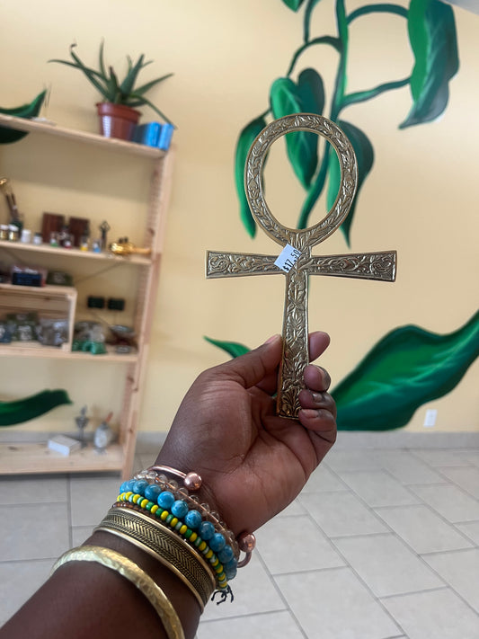 Brass Ankh Hanging