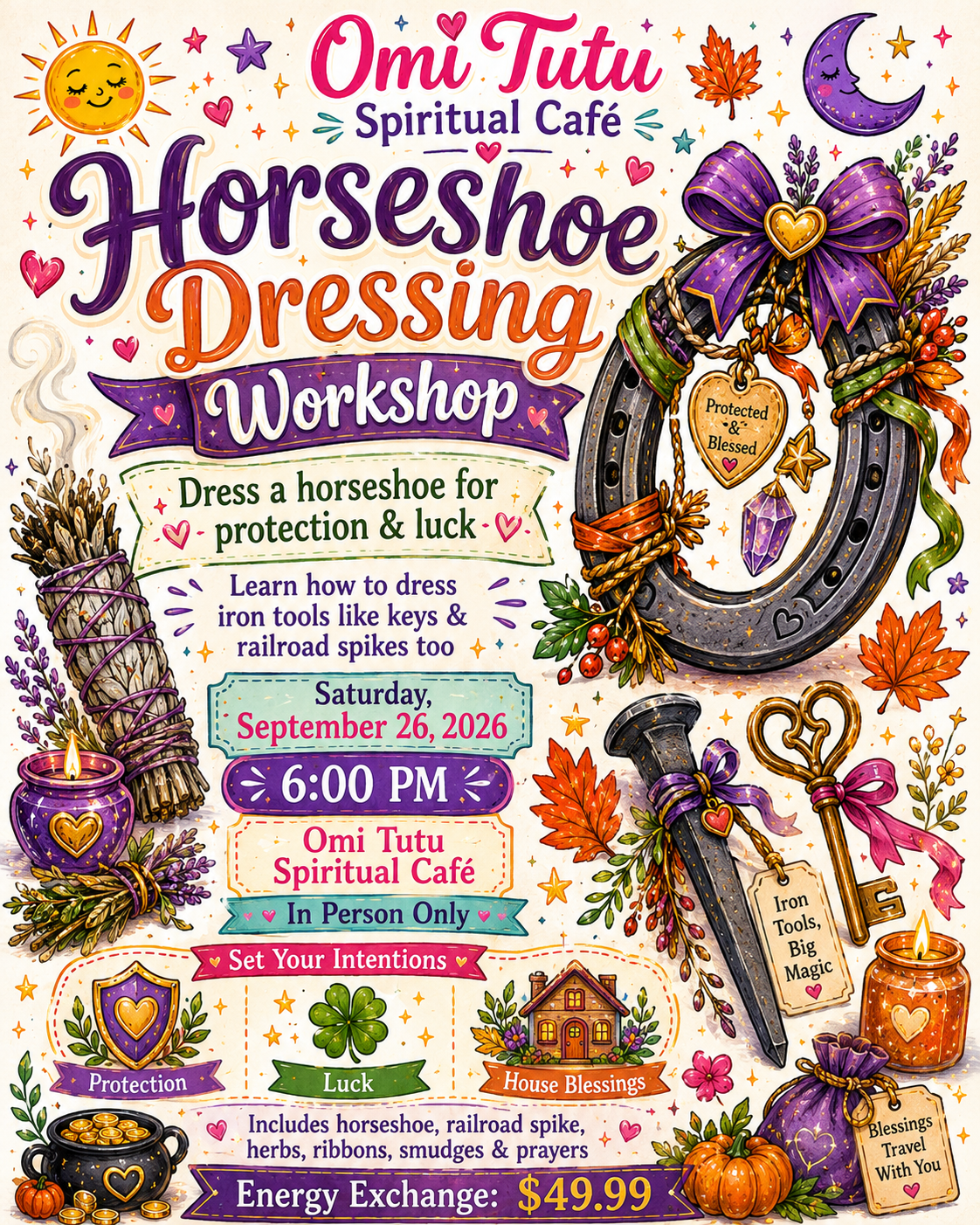 Horseshoe Dressing Workshop
