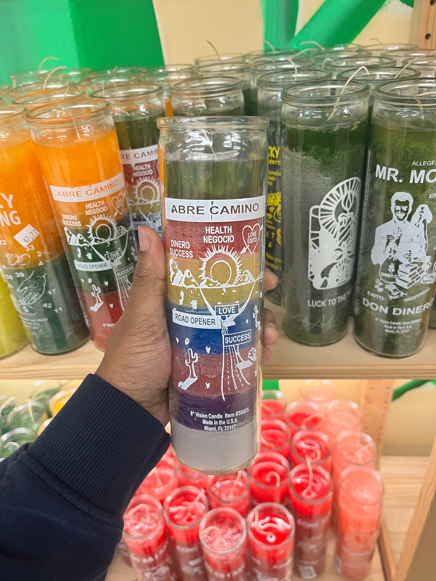 Abre Camino 7 Color 7 Day Candle