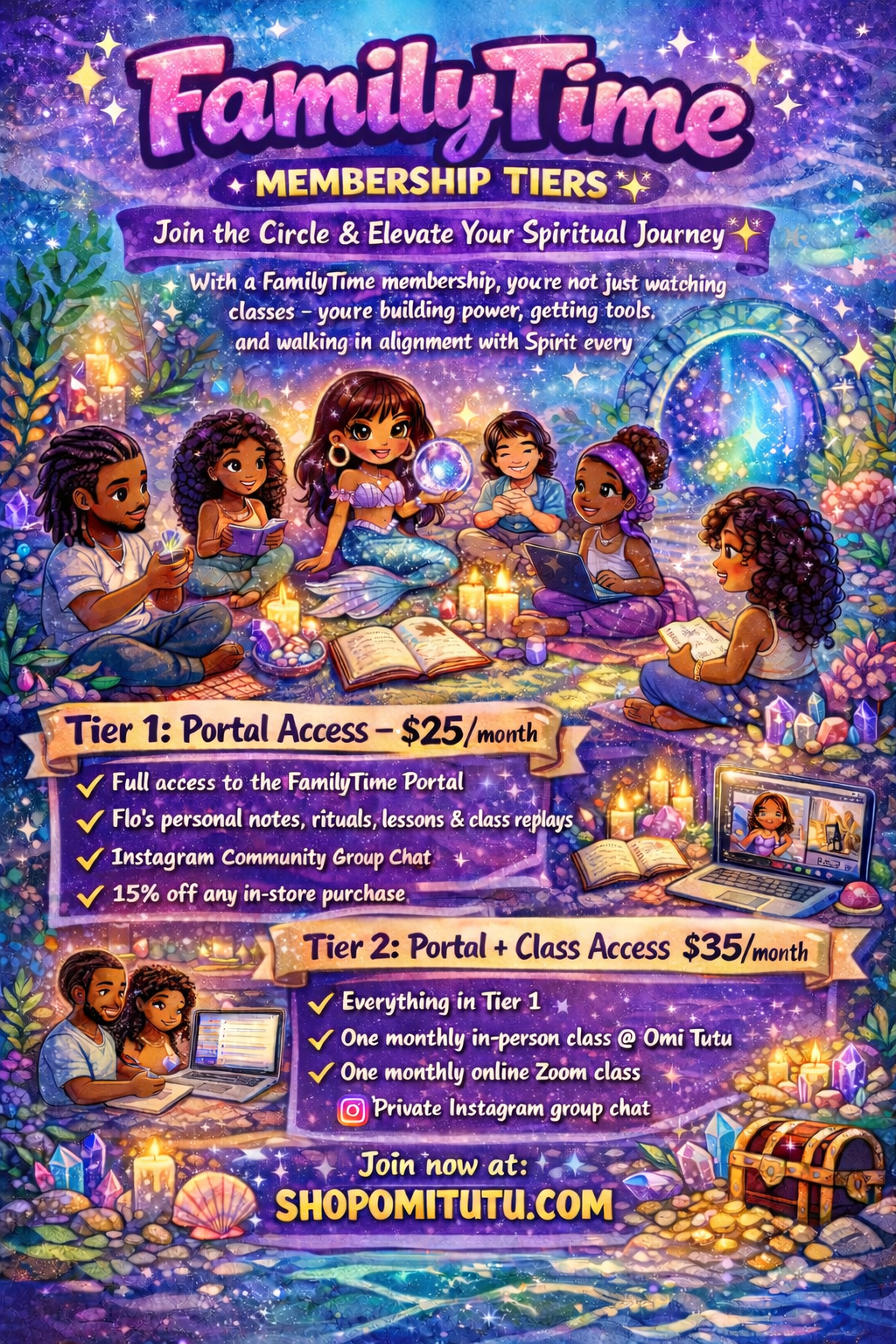 FamilyTime Tiered Membership