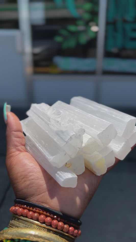 Selenite Crystal Wands